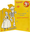 Picture of YIPPEE! YOURE 3 BIRTHDAY CARD